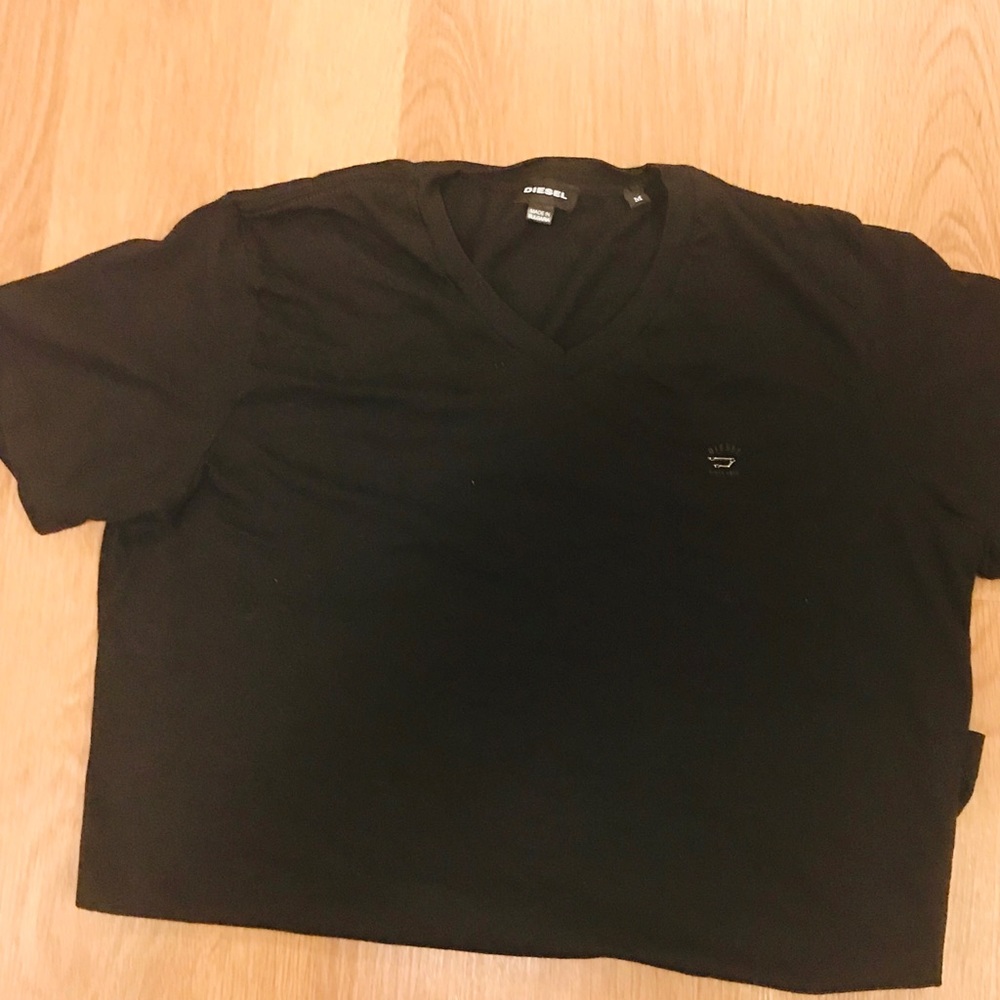Diesel v neck t shirt size medium